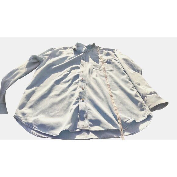 Dilbert Cartoon River Washed Denim Shirt By Aspen Gold Size X-Large - Picture 11 of 11